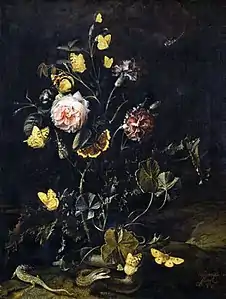 Fleurs, insectes et reptiles, 1673Fitzwilliam Museum