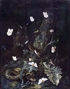 Serpents et papillons, 1670Musée du Louvre