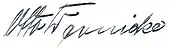 signature d'Otto Wernicke