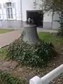 La vieille cloche d'église de Bambrugge