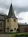 Vieille tour de l’église Saint-Quentin.