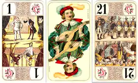 L'atout du Tarot Nouveau vers 1910