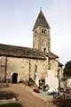 L'église romaneSaint-Martin d'Ougy.