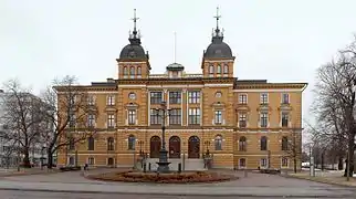 L'hôtel de ville d'Oulu.