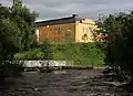 Le lycée vue du parc des îles Hupisaaret.