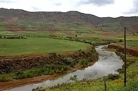 L'Oum Errabiaa à l'approche de Khénifra.