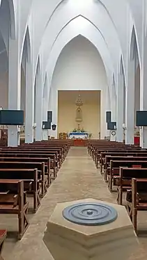 Intérieur de l'église