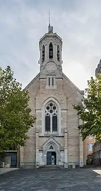 La facade de la chapelle