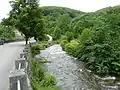 L'Ourse de Ferrère en amont du village de Ferrère.