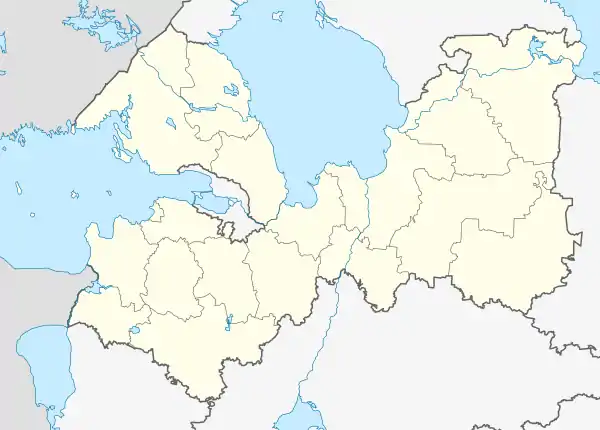 (Voir situation sur carte : oblast de Léningrad)