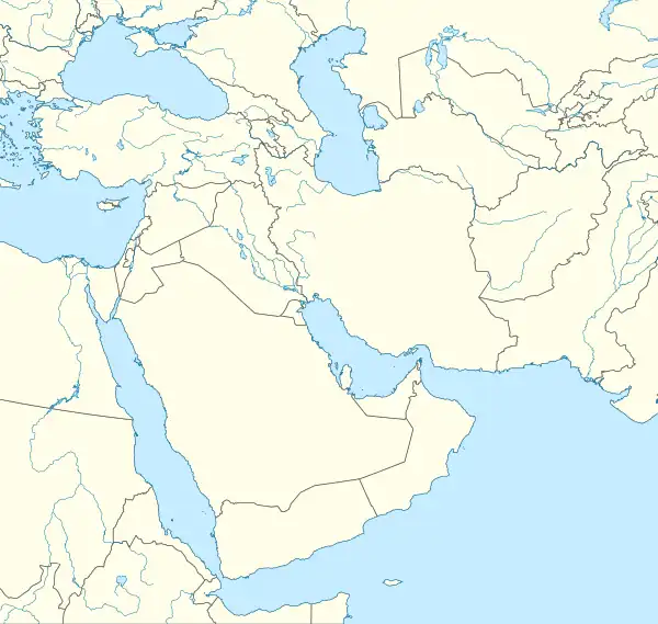 Voir sur la carte administrative du Moyen-Orient