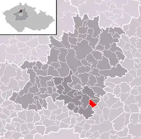 Localisation de Ovčáry