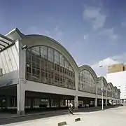 Bâtiments du terminal.