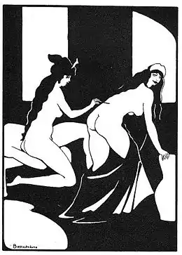 Jean de Bosschère, illustration pour L'Art d'aimer d'Ovide (1930).