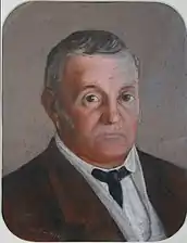 Ovide Carroué, Portrait d’Honoré Chabin.