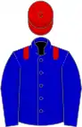 Royal Blue, Red epaulettes and cap