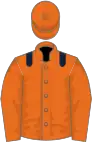 Orange, dark blue epaulets