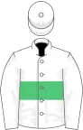 Blanc ceinture verte
