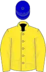 Yellow, Blue cap
