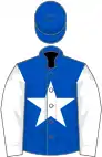 Blue, white star and sleeves
