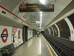 Quai de l'Eastbound Platform.