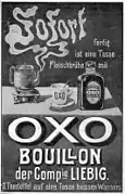 Logo OXO, 1905. Symétrie dihèdre quadruple.