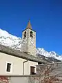 Le clocher de l'église Saint-Michel.