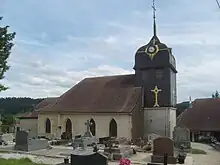 Oye-et-Pallet, église paroissiale Saint-Nicolas.