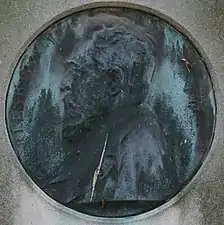 Charles-Honoré Alloend-Bessand, Paris, cimetière du Père-Lachaise.