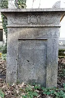 Tombe d'Hippolyte-Victor Collet-Descotils, cimetière du Père-Lachaise.