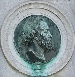 Hugues Merle (1881), Paris, cimetière du Père-Lachaise.