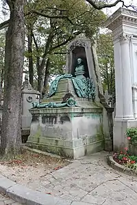 Jean-Baptiste Delpech (1864), Paris, cimetière du Père-Lachaise.