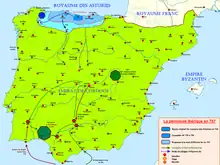L'essor du royaume d'Asturies de 711 à 757 à