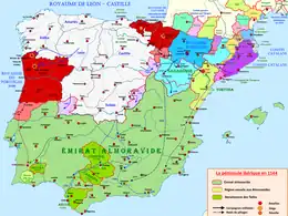 Le royaume d'Aragon de 1115 à 1144