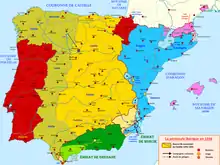 La Reconquista en 1314.