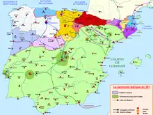 Le Royaume de León-Galice de 929 à 961