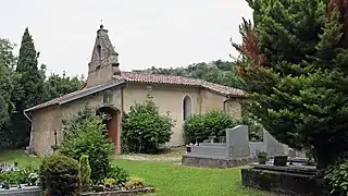 L'église Saint-Vincent.