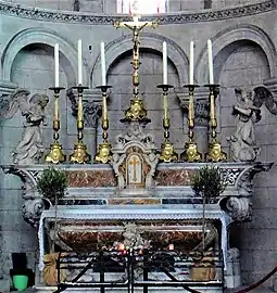 Maître-autel provenant de la chartreuse de Vauclaire.