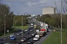 Le périphérique nord aux heures de pointe, Aire urbaine de Caen