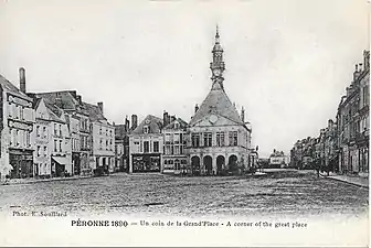 La grand-place en 1890.