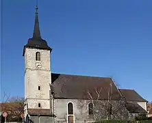 L'église Saint-Mathieu, côté sud.