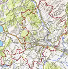 Carte topographique