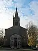 Tour et porche de l'église Saint-Quentin