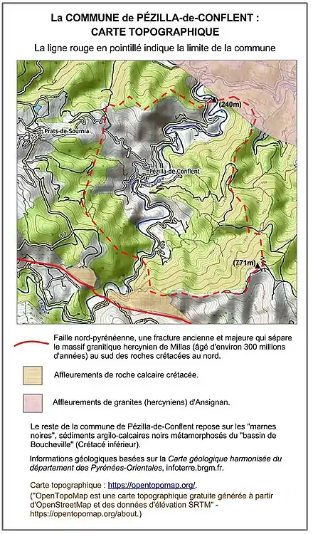 carte topographique