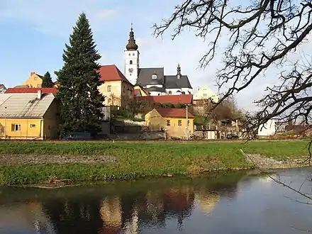 Rivière Lubina à Příboř.