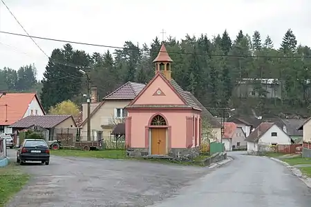 Chapelle à Makov.