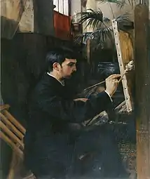 Portrait de Pascal Dagnan-Bouveret, 1881, Vesoul, musée Georges-Garret.