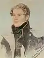 Portrait du comte Valentin Grigorievitch Stroganov (avant 1833), œuvre de Piotr Fiodorovitch Sokolov