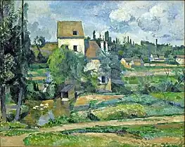 Paul Cézanne, Moulin à Pontoise.