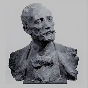 Buste de Francesco Filippini,  Paolo Troubetzkoy, 1895.